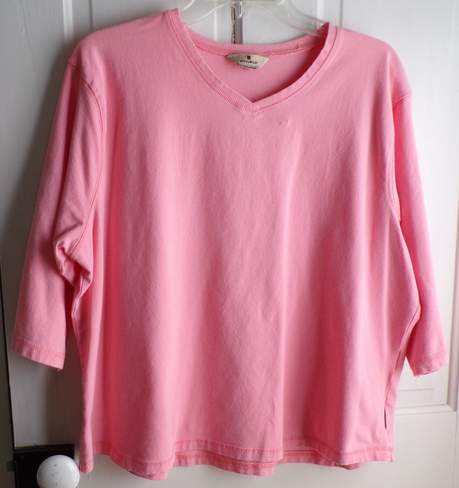 shallow v neck t shirt