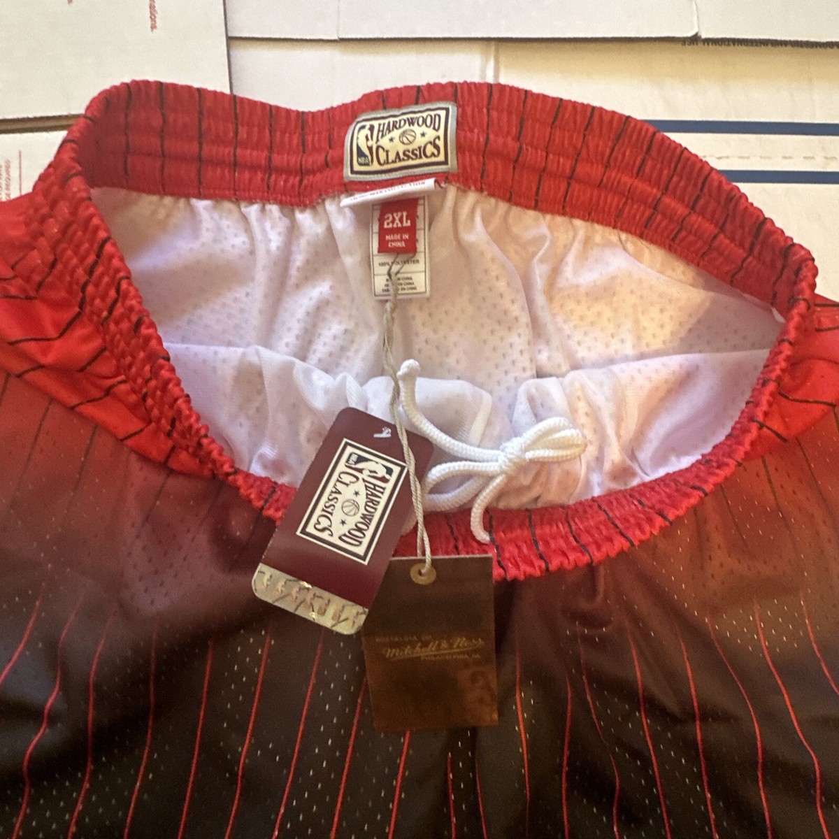 Mitchell & Ness Chicago Bulls 1995 Fadeaway $85 Basketball Shorts