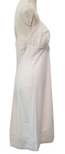 Vanity Fair Vintage Full Slip 36 L White Lace Trim Adjustable Straps USA Made