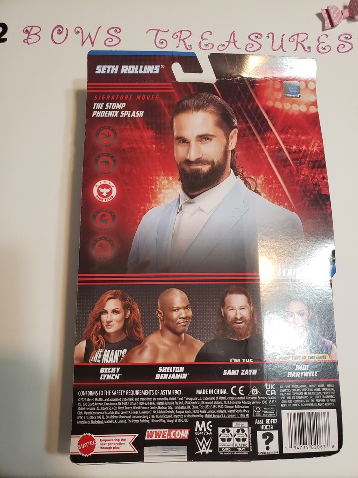 Mattel WWE Basic Series, 2016 Then Now Forever, Seth