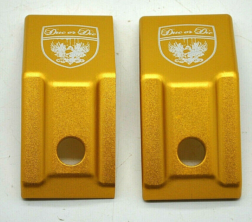 NUEVO Juego de tensores AJUSTADOR DE CADENA Ducati Monster 900 S4 888 dorado aluminio Foto 3 de 4