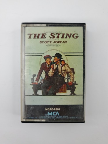 The Sting Scott Joplin Cassette Tape Vintage MCA Movie Soundtrack  - Picture 2 of 11