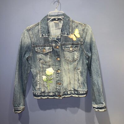Stonewashed Cotton Denim Jacket