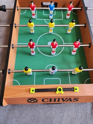 Original CHIVAS REGAL Scotch Whisky Tabletop Foosball New Display Sign in Box