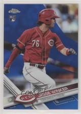 2017 Topps Chrome Blue Refractor 37/150 Jesse Winker #74 v9t