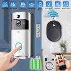 Smart Video Doorbell 1080p Wireless WiFi Security Camera 2 Way Audio APP W/Chime