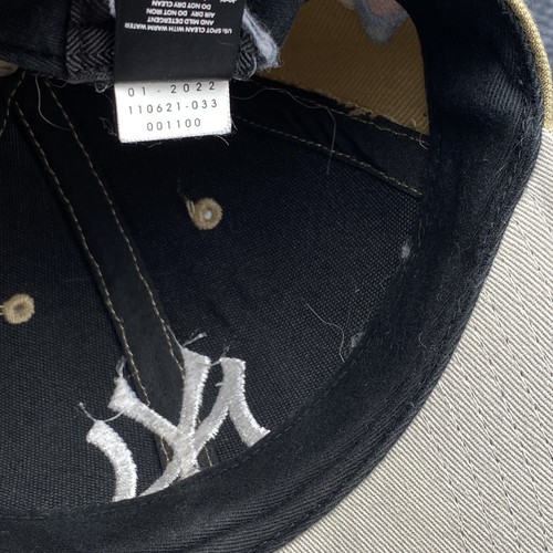 New York Yankees Hat Cap Strap Back Womens One Size MLB Baseball Butterfly - Picture 11 of 11