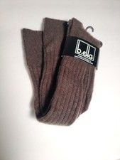 b.ella - Woman's tall socks - light brown - Cashmere blend - Made in USA