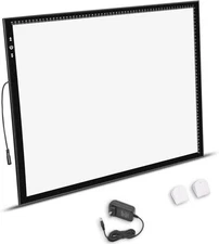 HSK A2 Artist tracing Light Box Copy Table 12V 2A Adapter Power Dimmerable 5000