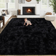 8X10 Area Rugs for Living Room: Fluffy Shag Soft Washable Rug Large Fuzzy Plush