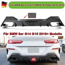Carbon Look Heckdiffusor Spoiler Passt f�r BMW 8er G14 G15 M850i M-Paket 2018-23
