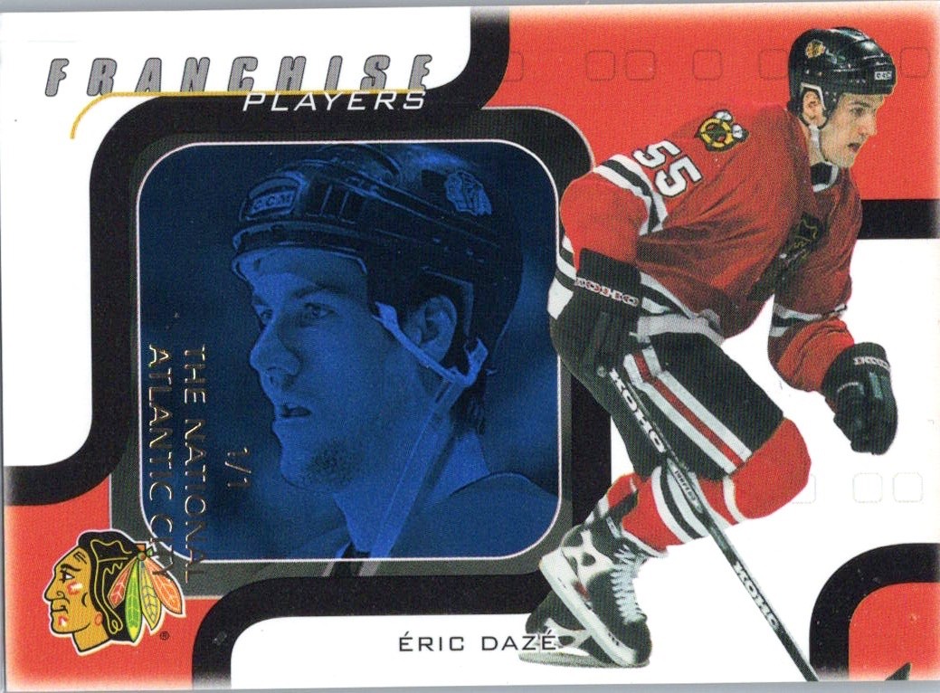 2002-03 ITG BAP Memorabilia The National AC 1/1 Stamped Eric Daze #207