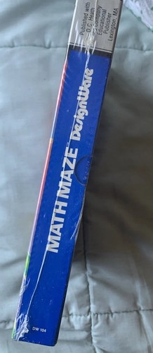 Math Maze Educational Math Game Commodore 64 Design Ware New Sealed FREE SHIP - Picture 5 of 7