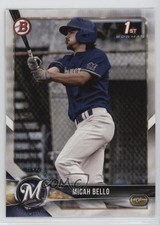 2018 Bowman Draft Micah Bello #BD-111 0f6