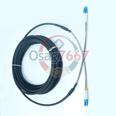 Outdoor Field Fiber Patch Cord LC to LC LC-LC SM 9/125 Duplex 250M *qq