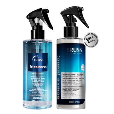 TRUSS Deluxe Prime NEW Formula & Frizz Zero   Hair Repair & Anti-Frizz Set