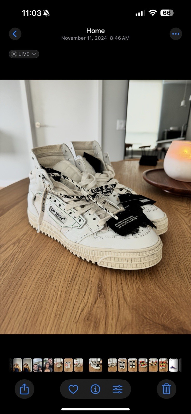 OFF WHITE 3.0 Off Court High Top
