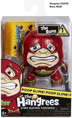 The Hangrees Serie 1 The Runs Poop Slime Sammlerstück Parodie Figur mit Schleim 