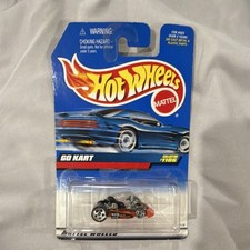 Hot Wheels Go Kart 1:64 Collector #1106 1999 Red/Black/Silver Diecast Unopened