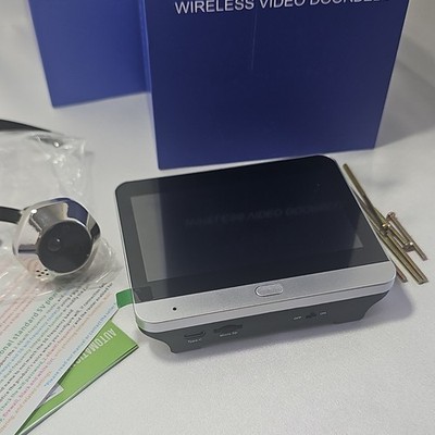 Tuya ED-300P Wireless Smart Wi-Fi Peephole Video Doorbell with Video Recording