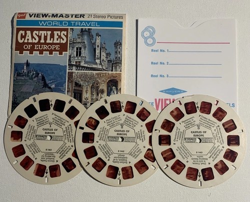 View-Master CASTLES OF EUROPE B146 - 3 Reel Set (V3) - Picture 3 of 10