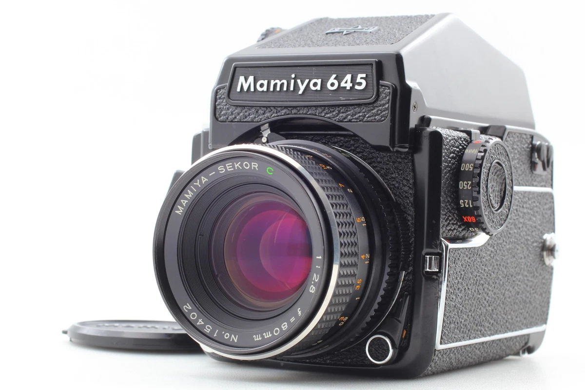 TESTED⭐ Mamiya M645J 645 Lens Sekor C 80mm 2.8 Prism Medium Format N
