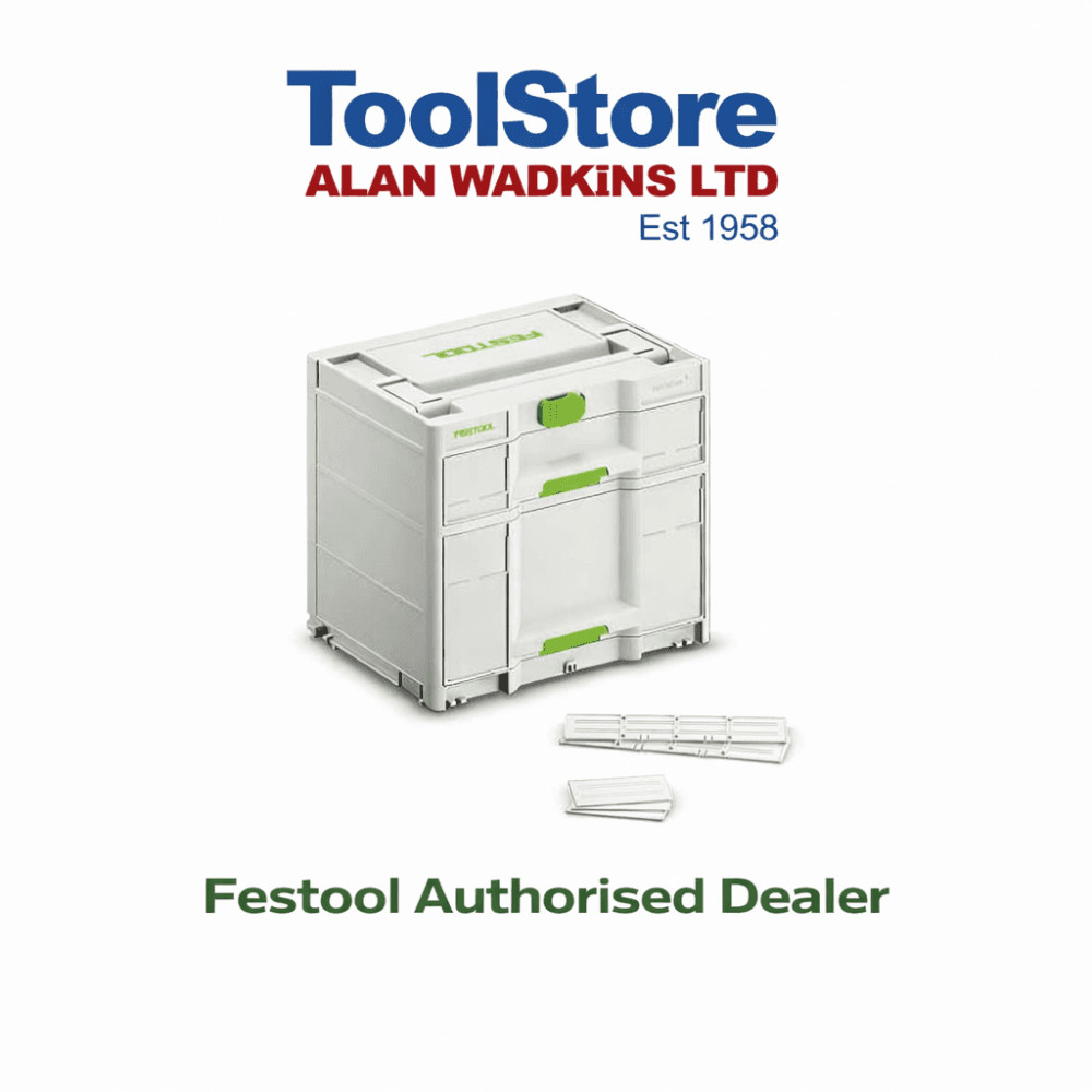 Festool 577770 Systainer SYS3-Sort/2 M337 2 Drawer