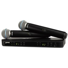 Shure BLX288/B58 Dual Handheld Wireless Microphone System, H11 Band