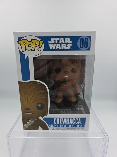 Funko Pop! Star Wars: Chewbacca #06 Retired Blue Box RARE 2012
