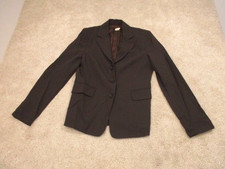 Vintage J Crew Made In Japan Blazer Womens Size 4 Brown Career