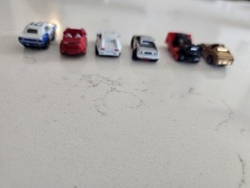Vintage Galoob Micro Machines Lot of 6 W/ Rare Gold Mail Away Corvette 1980s