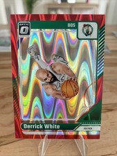 2024-25 Donruss Optic #62 Derrick White Red Seismic #/149