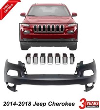 Front Bumper Cover Grille Assembly For 2014-2018 Jeep Cherokee Front Bumper Cover Grille Assembly For 2014-2018 Jeep Cherokee