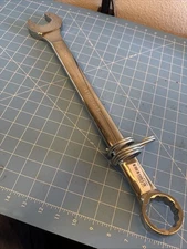 1 1/2" Combo Wrench 12 Point SUPERTORQUE Box COMBO Williams USA 1248 High Polish