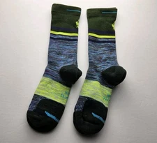 Bombas Hex-Tec Run Athletic Crew Socks Lot Of 2 Pairs Size M