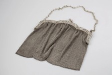 925 Silver Mesh Purse 266.94g. 