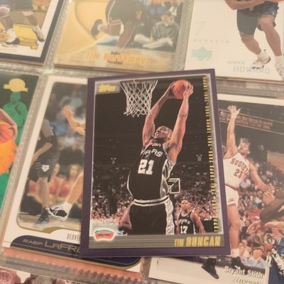 2000-01 Topps Tim Duncan #60 00s NBA Basketball HOF San Antonio Spurs karte 