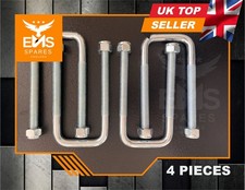 LEAF SPRING U BOLTS FORD TRANSIT MK4 MK5 MK6 1985-2006 FITS 1 TO 3 LEAF SET EMS
