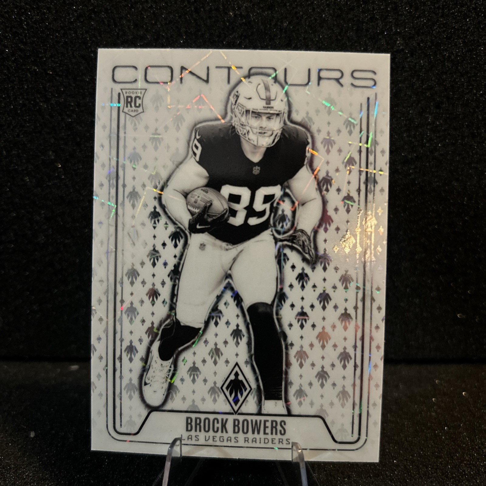 2024 Panini Phoenix - Contours Brock Bowers #CON-BBS Lazer (RC)🔥Grade It!🔥🔥
