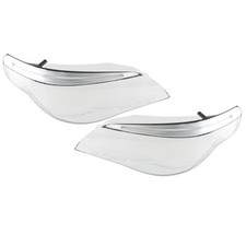 Vorne Scheinwerfer Abdeckung +LED Augenlid Augenbraue für BMW 5 Series E60 E61