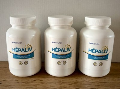 HEPALIV  NUTRISOLUTION 60 Kapseln für eine gesunde Leber 3 Stück