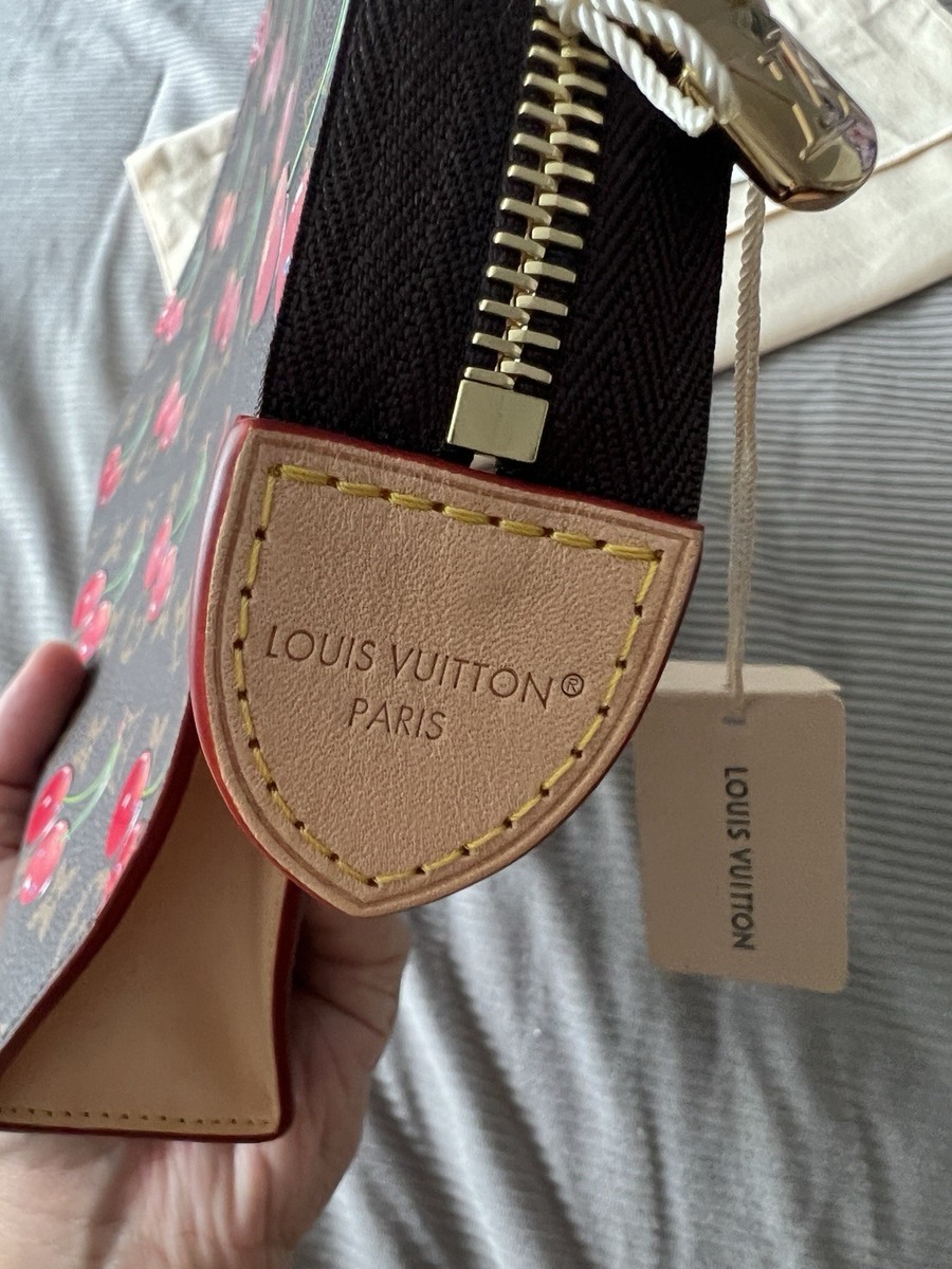 Louis Vuitton x Murakami 2025 Cherries Toiletry Cosmetics Pouch