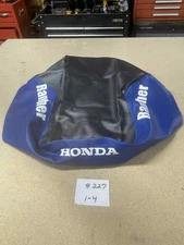 Honda Foreman Rancher TRX Seat Cover Blue and Black Color Seat Cover (TN)