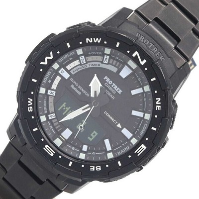 Casio Herren Pro Trek Angler Line Uhr PRT-B70YT-1JF Quarz funktioniert