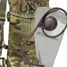USGI OCP Hydration Carrier (Excellent) w/ NEW Skilcraft Bladder Hiking-Camping