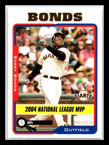 Barry Bonds - 2005 Topps #716 - San Francisco Giants