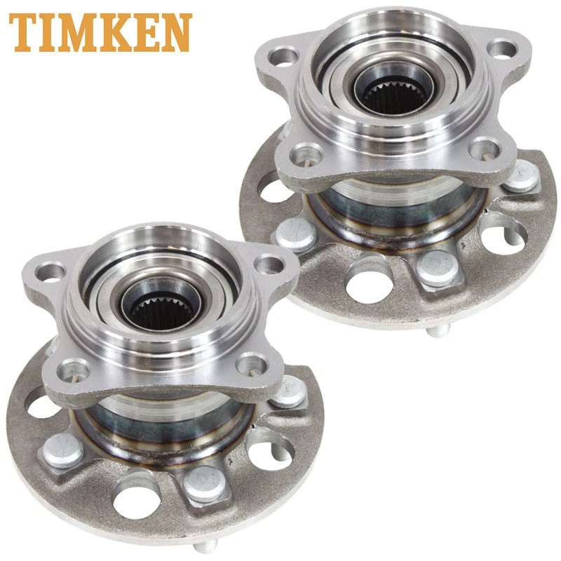Par de montaje de cojinete y buje de rueda trasera Timken-HA590338 para Toyota Highlander, Venza Foto 4 de 4