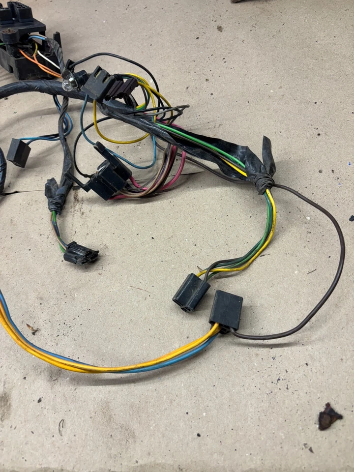 67 1970 1971 1972 雪佛兰 Gmc K10 C10 K5 BLAZER DASH 保险丝面板电线 #1 — 第 2/4 张图片