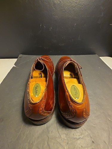 Allen Edmunds Brooks bros. Shoes & Cedar Shoe Trees Cable Car Clothiers Size 13 - Picture 11 of 18