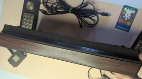 Mattel Intellivision 1979 Console Model 2609 Dual Controller Powers Up